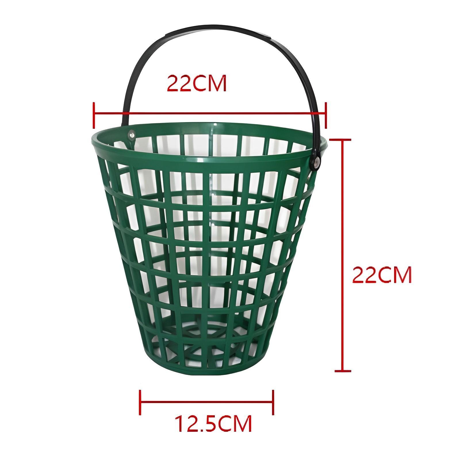 Golf Ball Basket, Golf Range Bucket, Carrier Golf Ball Holder Display, Outside Portable Pingpong Ball Basket, Golf Ball Bucket Storage Organizer