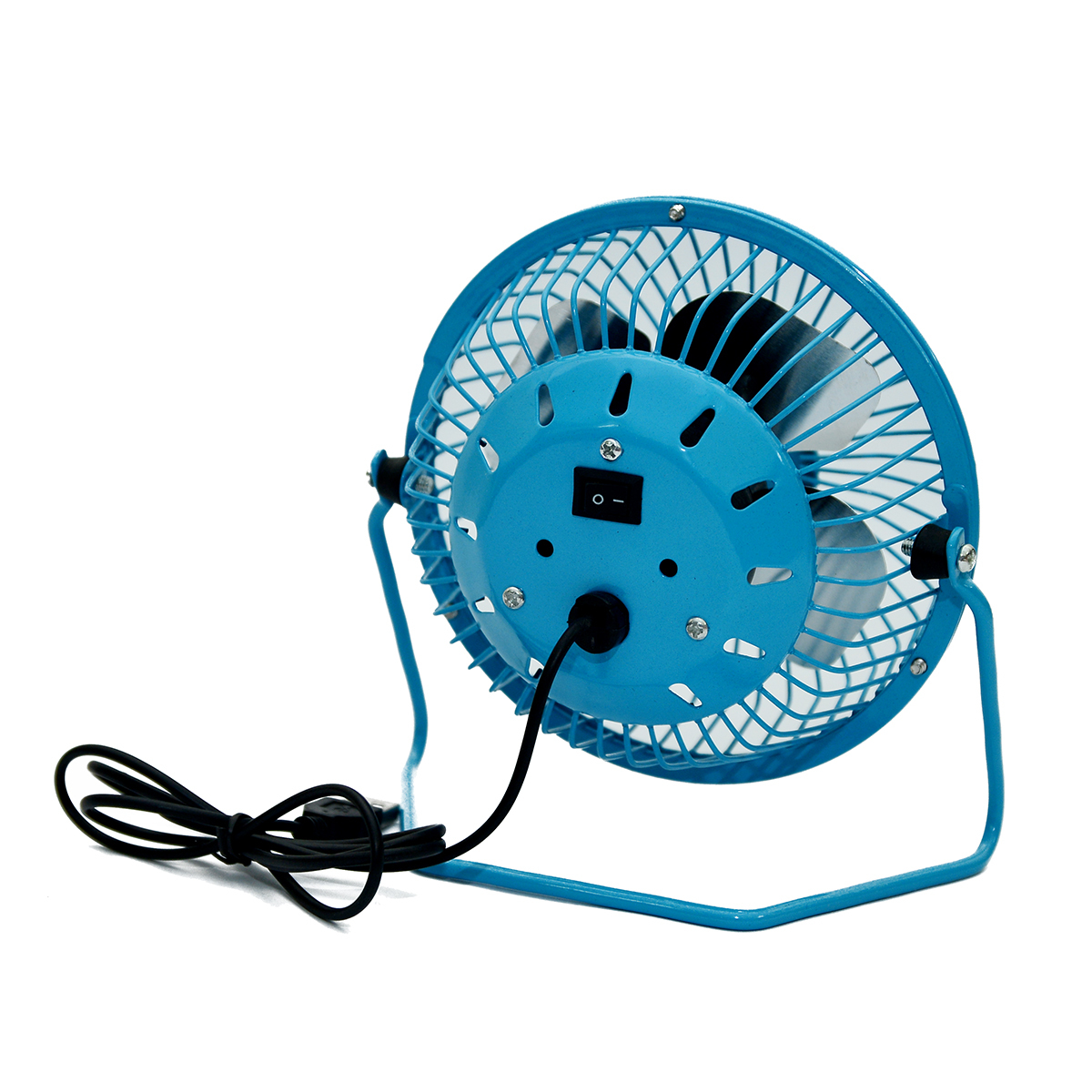 Quạt USB Mini Fan Lồng Sắt 4 inches Giao mầu ngẫu nhiên