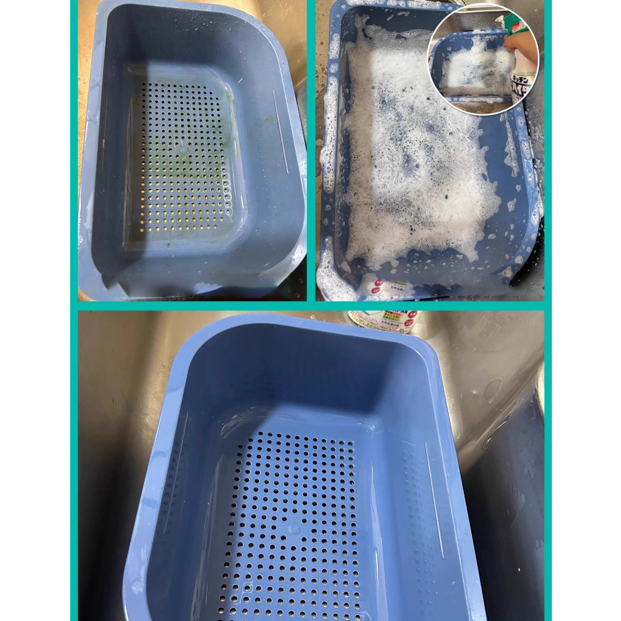 Xịt tẩy rửa nhà bếp Kao Kichen Haiter Nhật Bản 400ml - vệ sinh bếp, làm sạch thớt, dao, dụng cụ làm bếp