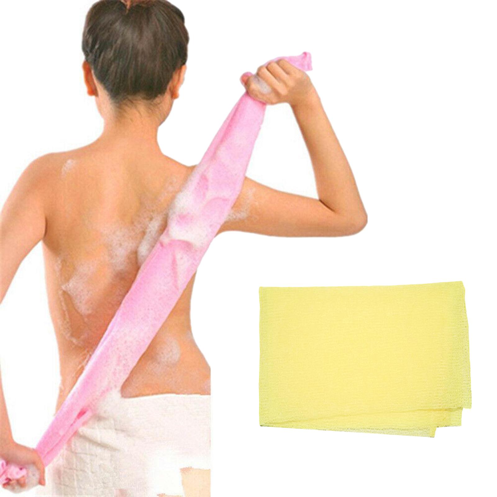 1pc Nylon Exfoliating Bath Towel Cloth Magic Household Washing Cleaning