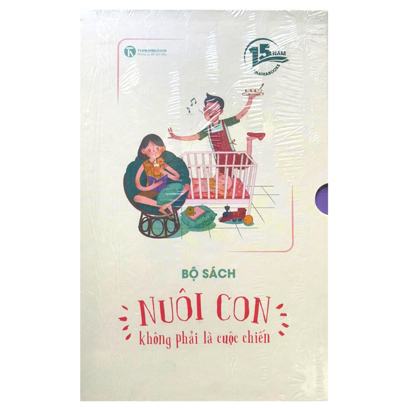 Nuôi con không phải là cuộc chiến 2 ( bộ 3 quyển, có hộp, ấn bản kỉ niệm 15 năm Thaihabooks) - Tặng Cẩm nang chăm sóc bé sơ sinh