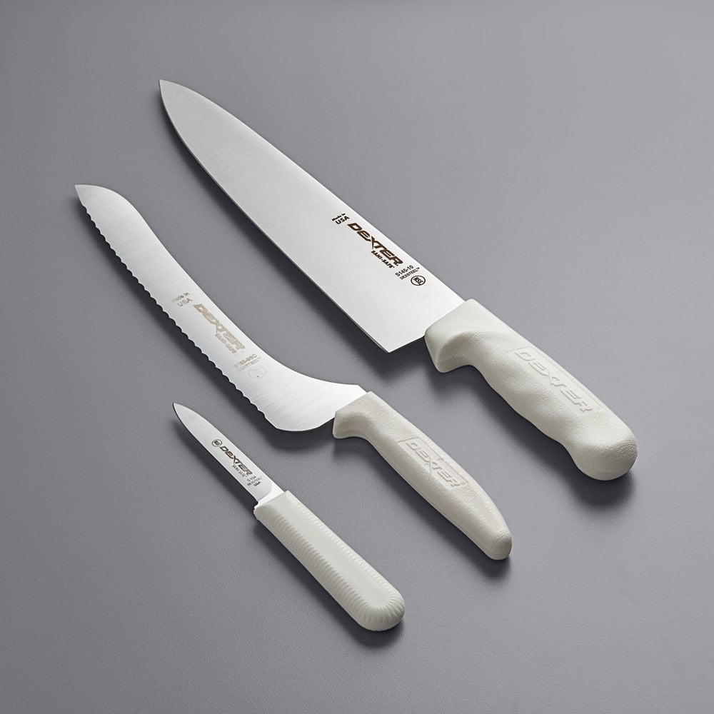 Bộ Dao Làm Bếp Lưỡi Thép Hợp Kim Cao Cấp, Chính Hãng Mỹ Dexter USA SS3 Cutlery