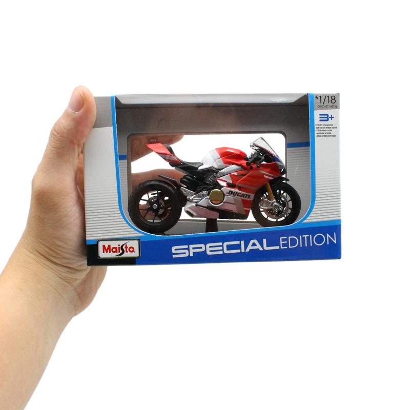 Đồ Chơi Mô Hình Xe Mô Tô Ducati Panigale V4 S Corse 1:18 - Maisto 19132/MT39300