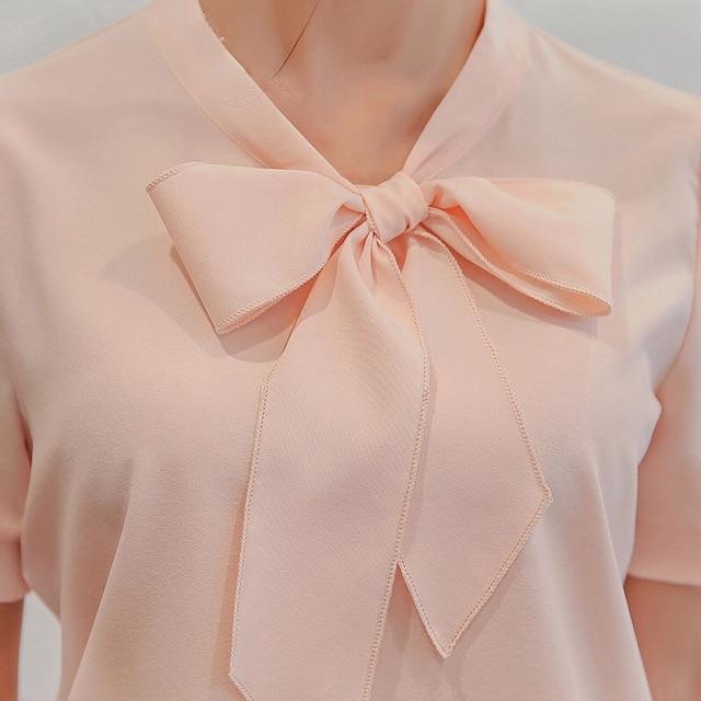 Áo Kiểu Nữ Thắt Nơ Siêu Xinh