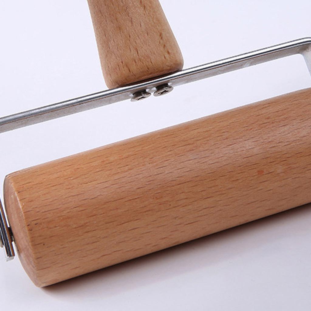 High Quality Wooden Rolling Pin Hand Pastry Dough Roller Mold Kitchen Tool A