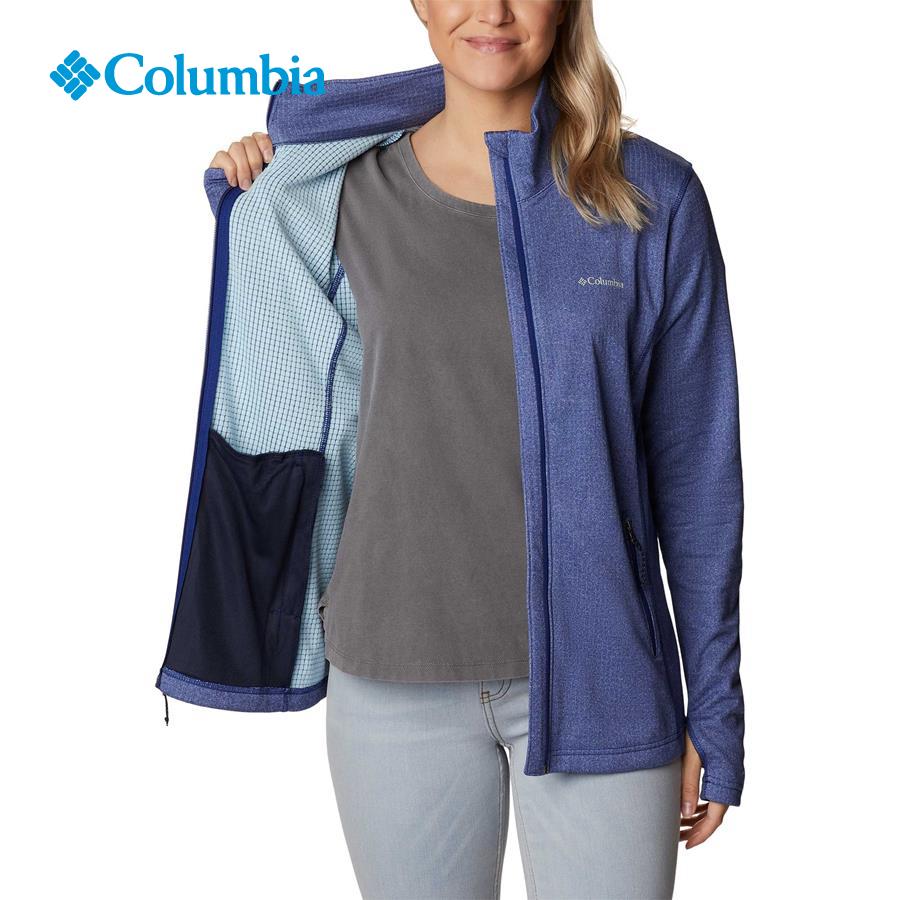 Áo khoác thể thao nữ Columbia W Park View Grid Fleece Full Zip - 1959712432