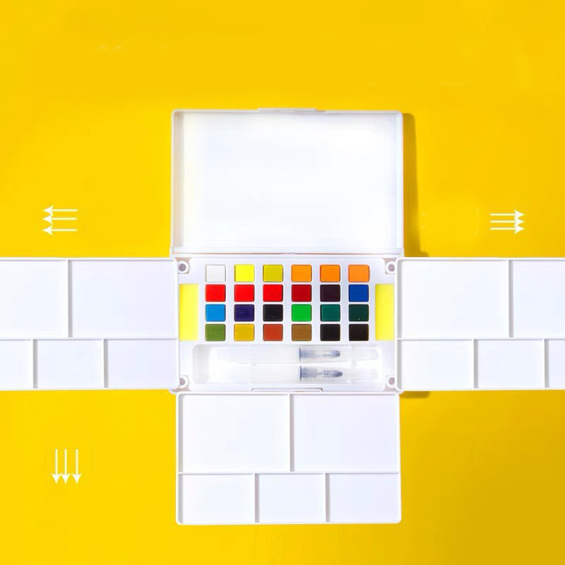 Màu Nước Nén Water Color BORRENCE Cao Cấp Tiện Lợi
