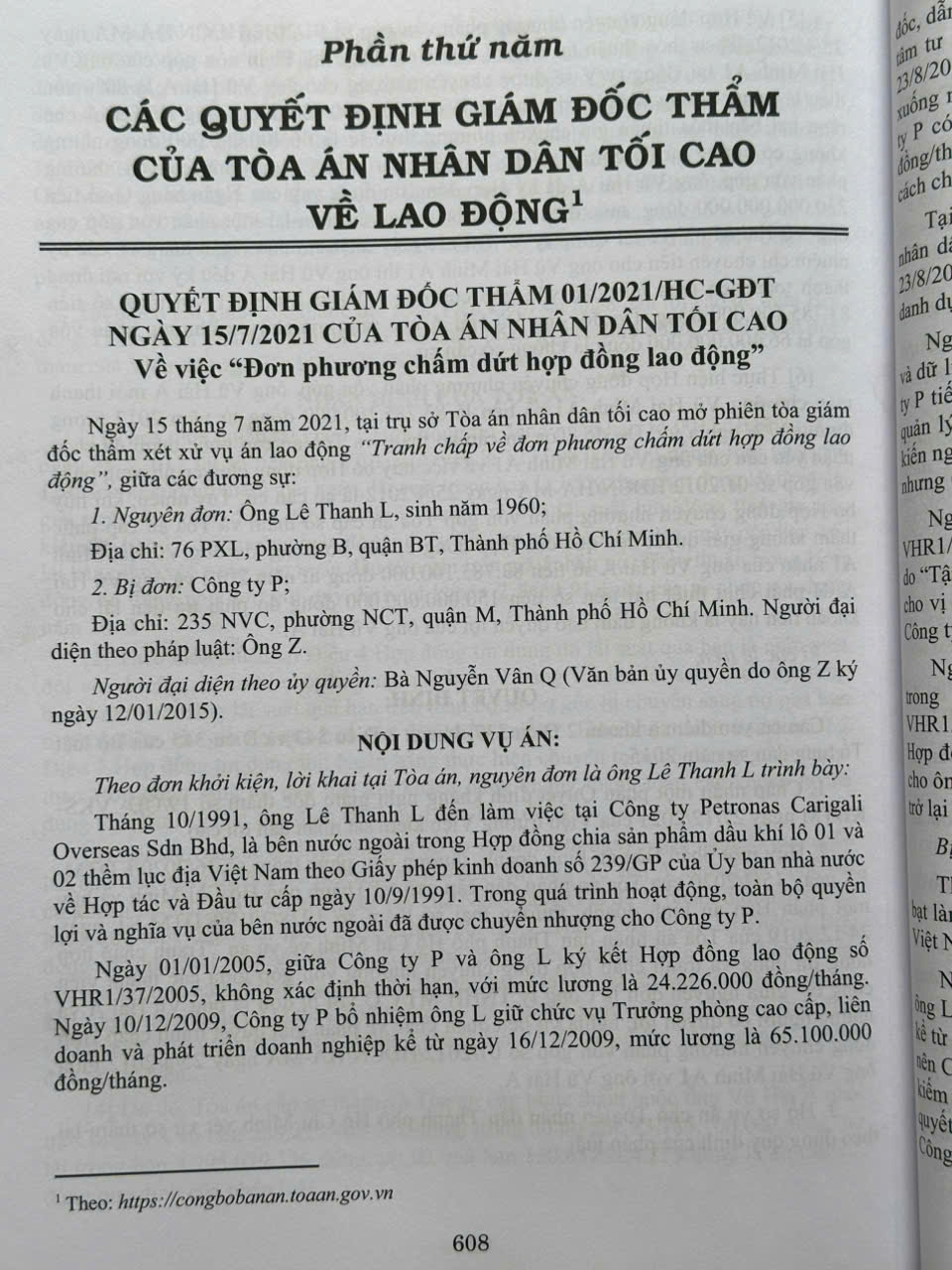 Sách Quyết Định Giám Đốc Thẩm Của Tòa Án Nhân Dân Tối Cao Về Hình Sự, Dân Sự, Hành Chính, Kinh Doanh, Thương Mại, Lao Động, Hôn Nhân Gia Đình (V2432A)