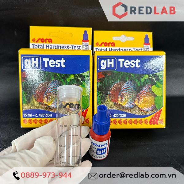 Test gH Sera - Kiểm tra độ cứng của nước nuôi tôm, cá