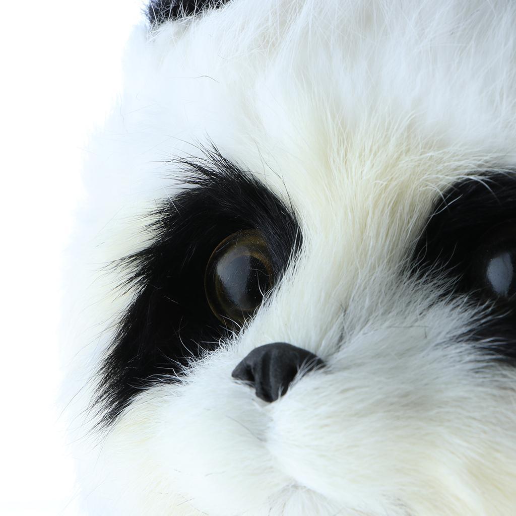 Simulation Panda Plush Animal Model Toy Home & Fairy Garden Decoration