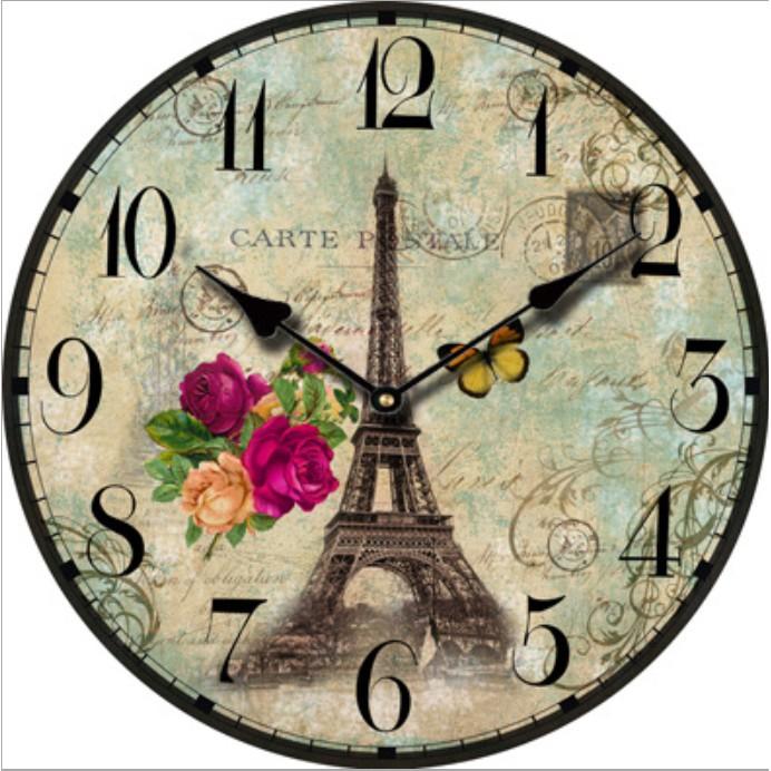 Đồng hồ treo tường Số Vintage hot