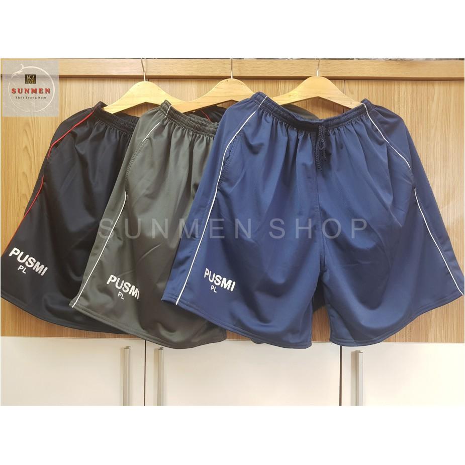 Quần Đùi Nam Thể Thao Thun Co Giãn Đẹp SUNMEN Thoáng Mát FreeSize từ 65 - 85kg,phù hợp tập thể thao,mặc nhà