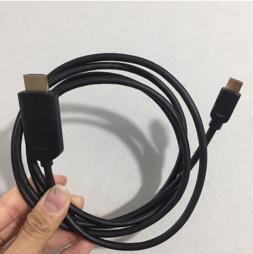 Cáp chuyển Type-C male ra HDMI male hỗ trợ Full HD Vention CGUB - Hàng chính hãng