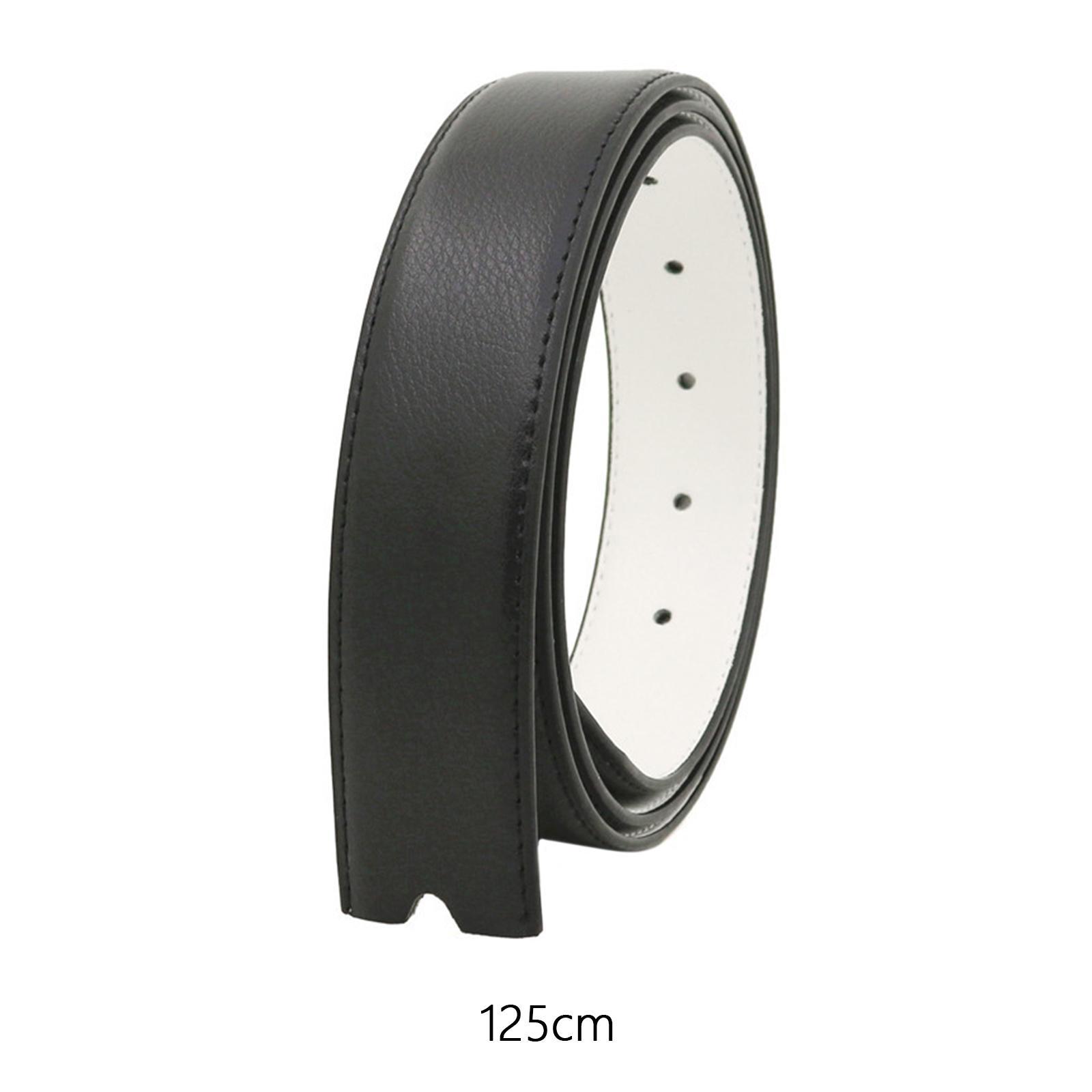 Belt without Buckle Replacement Belt Strap Waistband Adjustable Ratchet Belt Waist Belt Western Belt PU Leather Belt for Halloween Men Women
