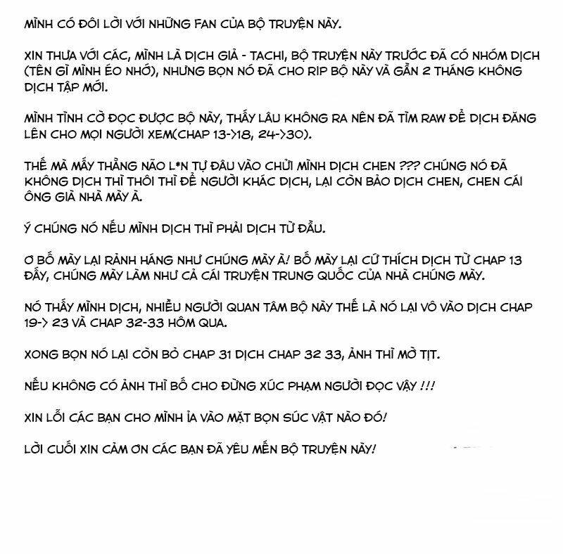 nam thần manh bảo tận diệt chapter 33 34