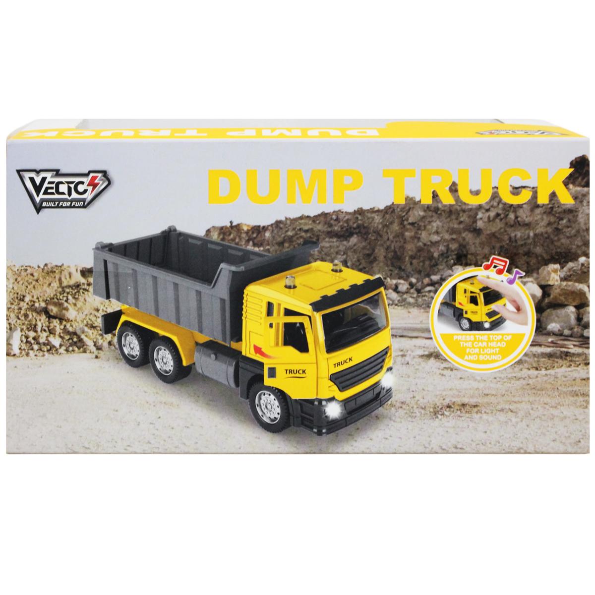 Đồ Chơi Mô Hình Xe Tải Ben Có Đèn Và Âm Thanh - Vecto VT21K-2