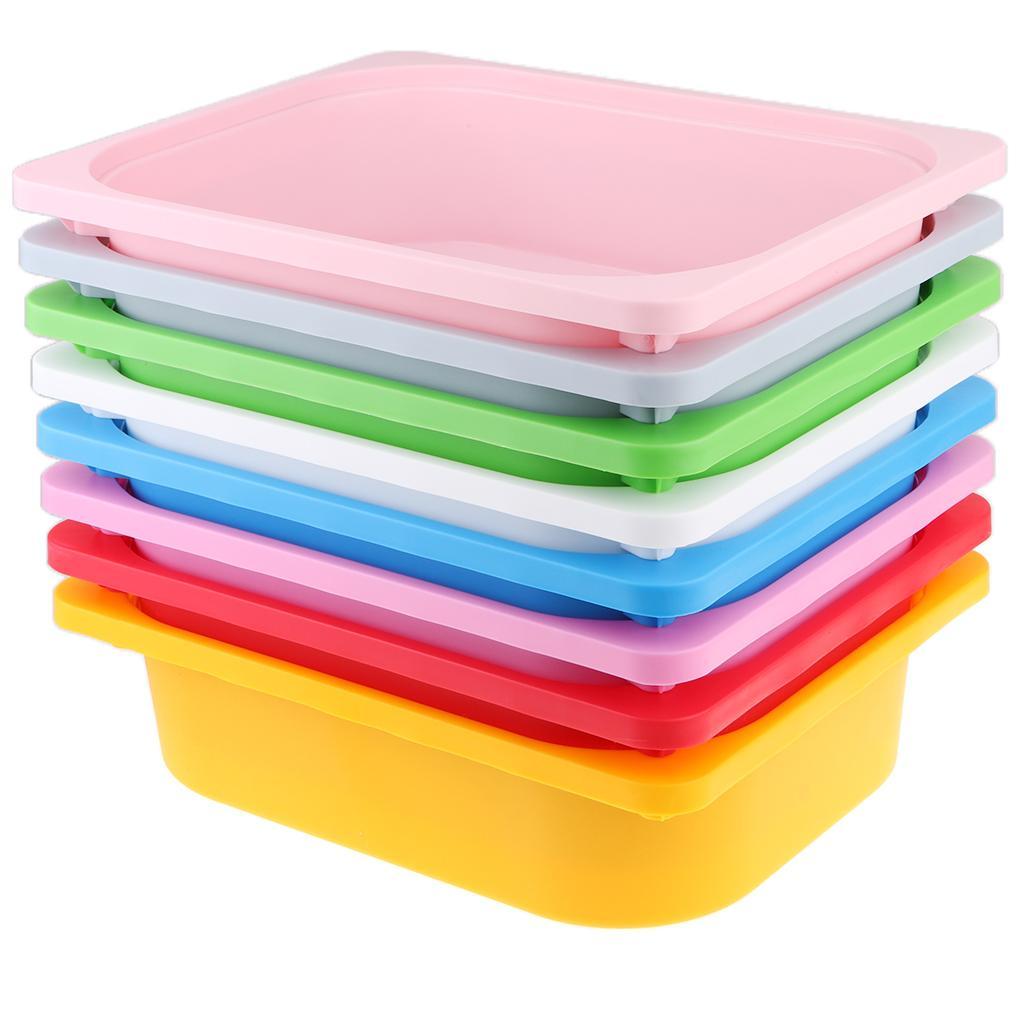 Colorful Storage Organizing Basket, Bedroom Vanity, Drawer, Closet Toy Organizer Bins