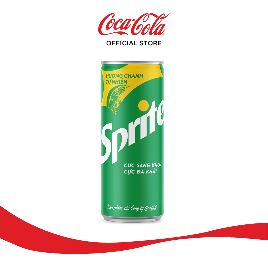 Thùng 24 Lon Nước Giải Khát Có Gas Sprite 320ml x 24