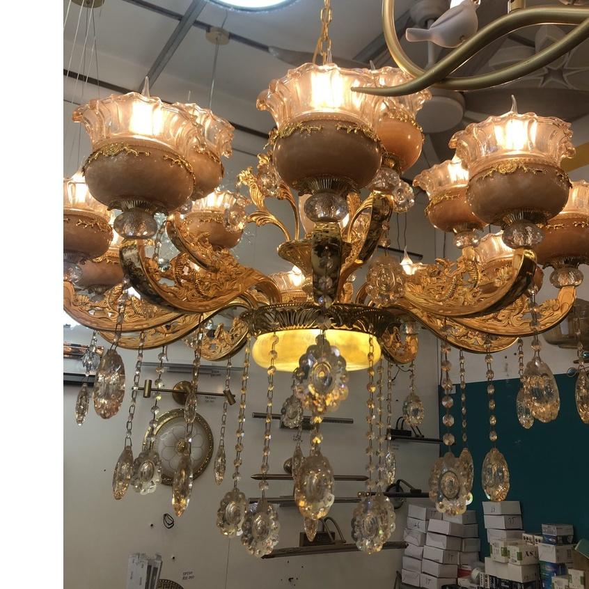 Đèn chùm cổ điển, đèn chùm phòng khách