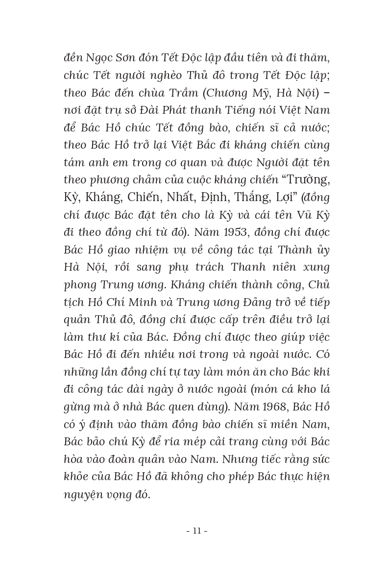 Thư Kí Bác Hồ Kể Chuyện