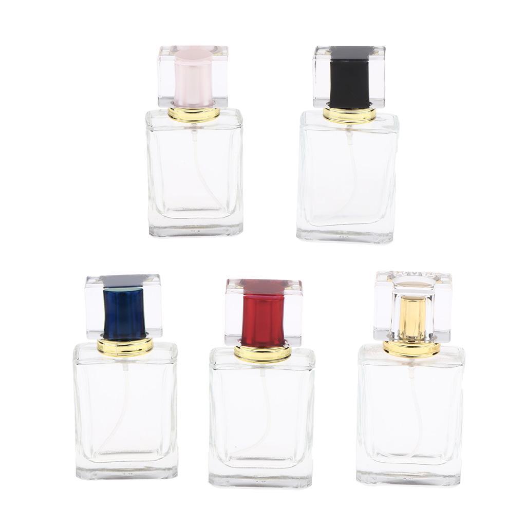 Empty Glass Bottle Aftershave Spray Containers 50ml
