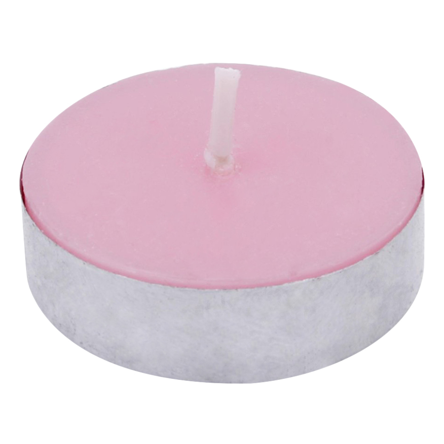 Hộp 10 Nến Thơm Hương Hoa Hồng Miss Candle FtraMart NQM0147 (Hồng)