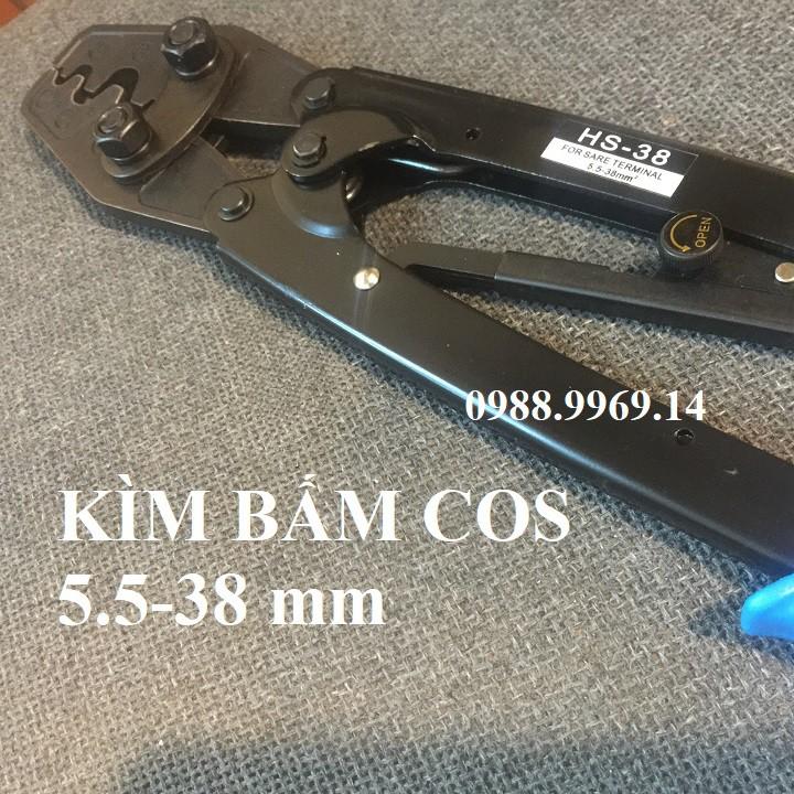 KÌM BẤM COS NHẬP KHẨU HS 38 ( DÙNG CHO COS 5.5-38MM)