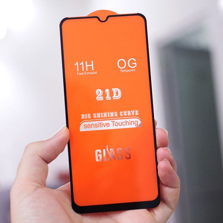 Kính Cường Lực 21D cho Realme 6i Full Keo Màn Hình SIÊU BỀN, SIÊU CỨNG, ÔM SÁT MÁY- HANDTOWN- HÀNG CHÍNH HÃNG