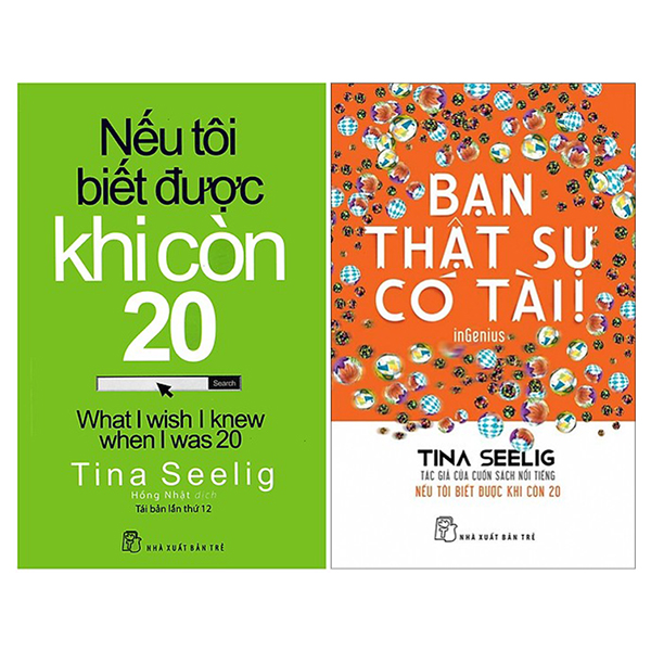 Combo Nếu Tôi Biết Được Khi Còn 20 Và Bạn Thật Sự Có Tài (2 Cuốn)