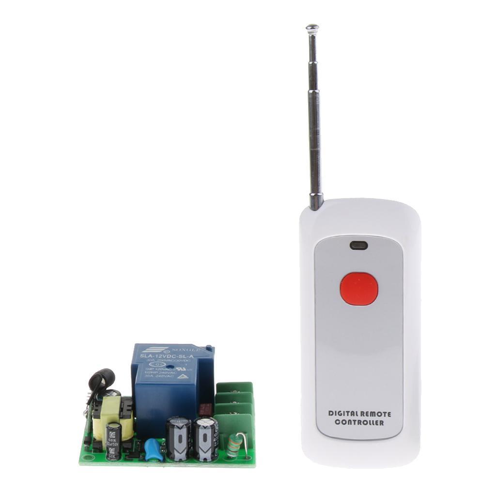 Universal Wireless RF Remote Control Switch Receiver 433Mhz