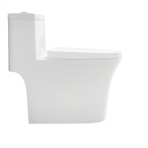 Bồn cầu Basic BSA124 - 1 khối, nắp đóng êm
