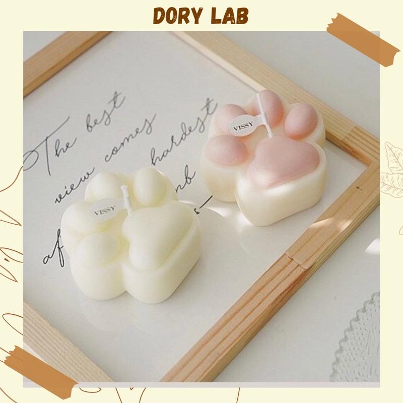 Nến Thơm Chân Mèo Cute Không Khói, Decor Chụp Ảnh - Dory Lab