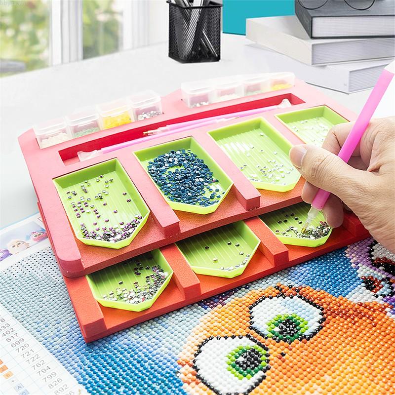 Khay Đựng Bút 4 Ngăn Tiện Lợi