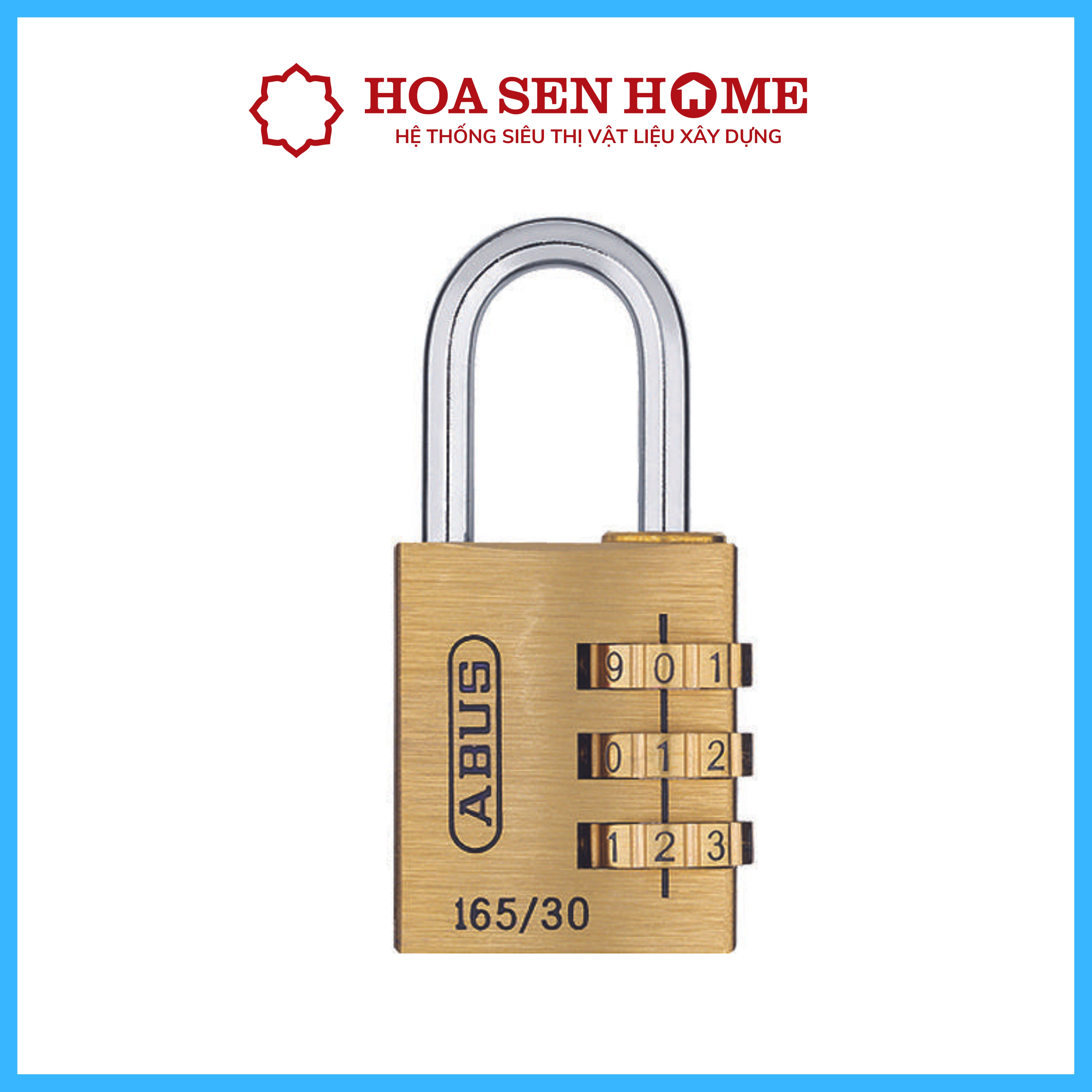 Ổ khóa số đồng 165 ABUS