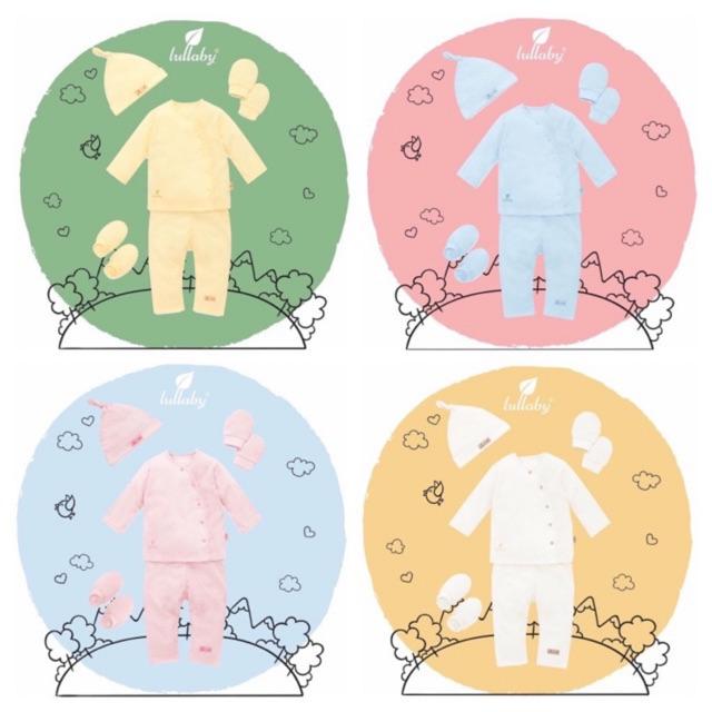 Bộ cài khuy lệch tay dài Lullaby
