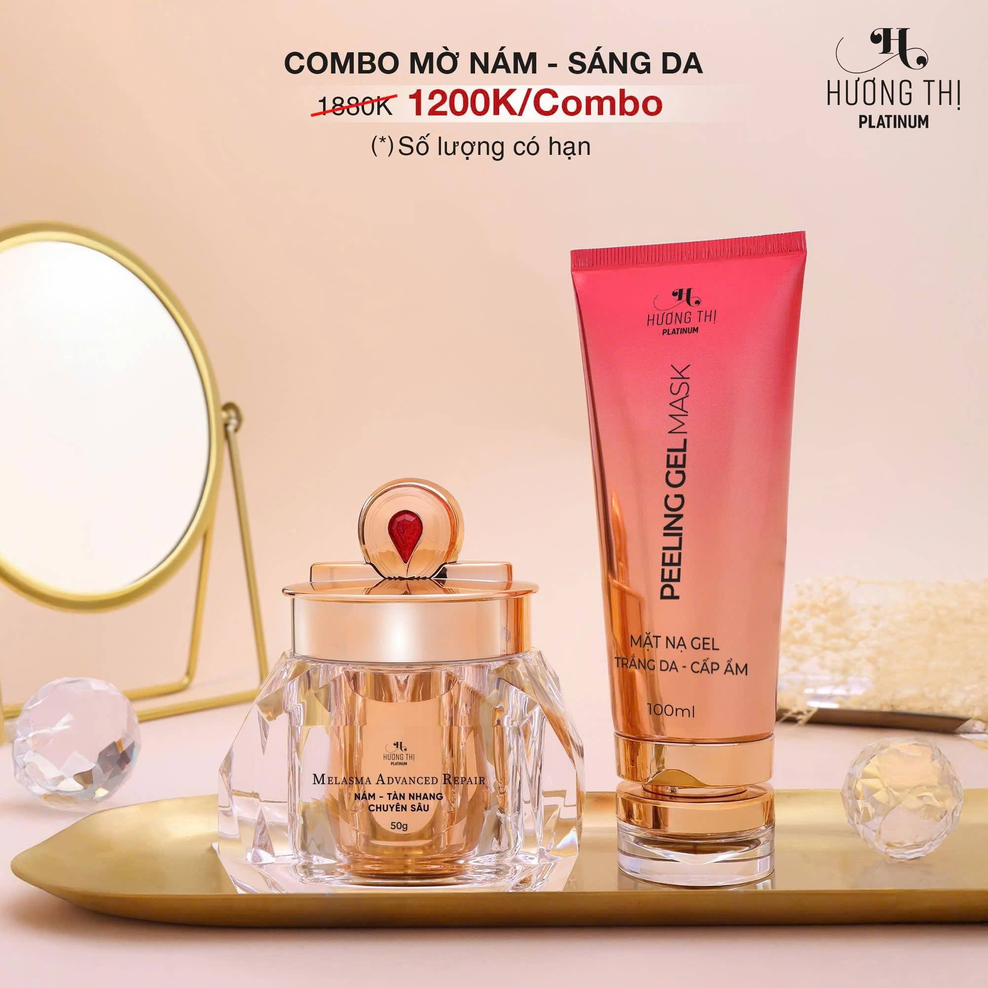 Kem Làm Mờ Nám Và Tàn Nhang Hương Thị 50ml