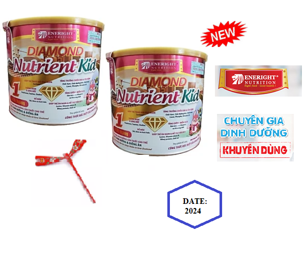 Eneright Diamond Nutrient Kid 1 900 gr : cho trẻ suy dinh dưỡng thấp còi từ 6- 36 tháng