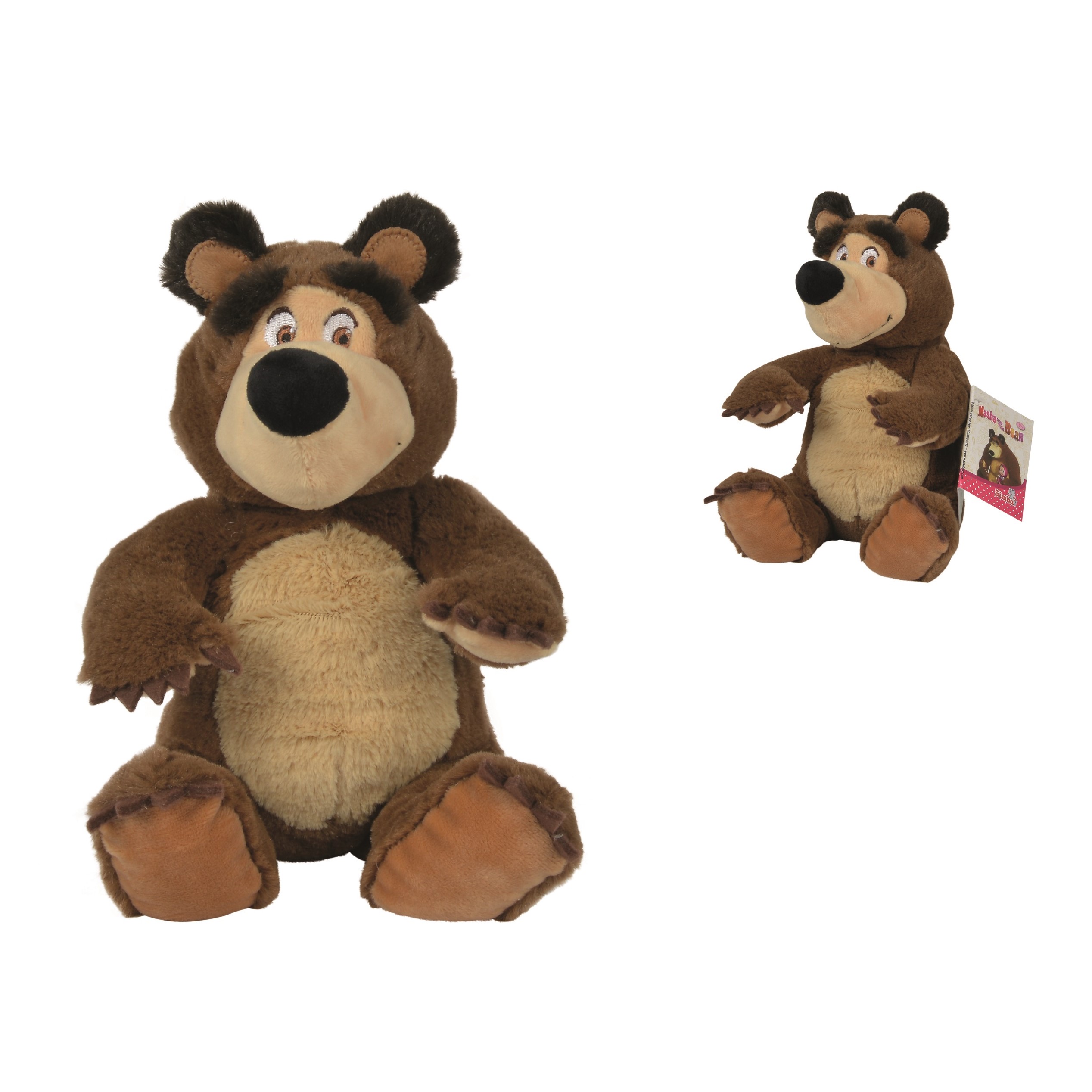 Đồ Chơi Gấu Bông Hạt Đậu Dành Cho Bé MASHA AND THE BEAR Masha Bean Bag Bear 109301034 - Đồ Chơi Simba Chính Hãng (1 Con/ 20 cm)