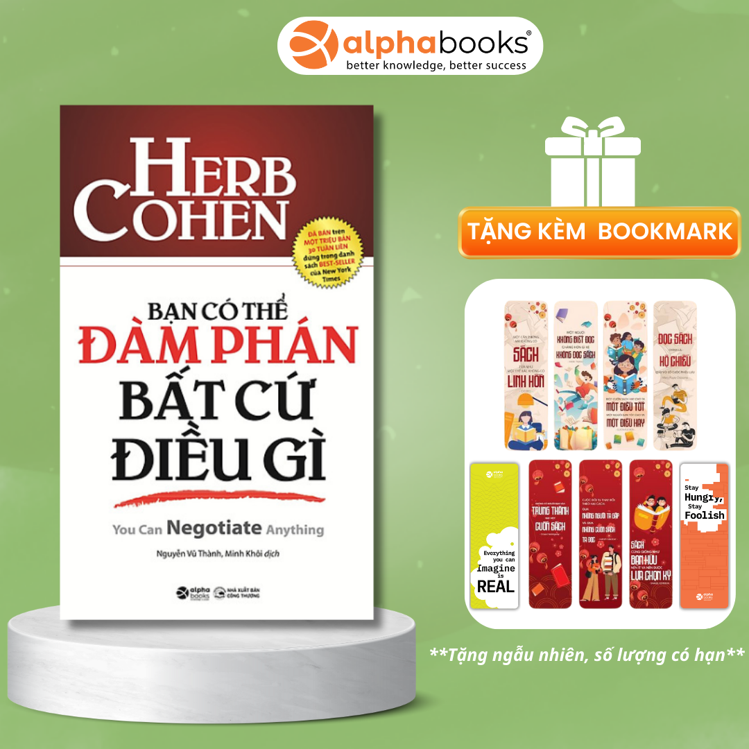 Bạn Có Thể Đàm Phán Bất Cứ Điều Gì Tái Bản