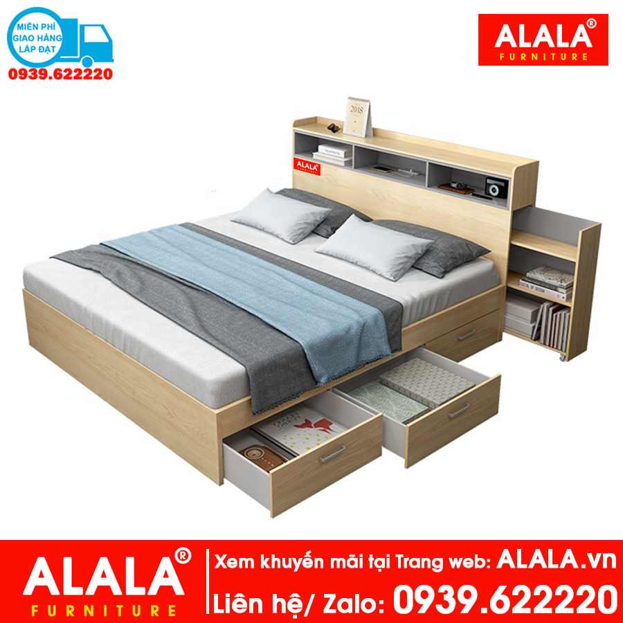 Giường ngủ ALALA811 cao cấp - Thương hiệu ALALA.vn