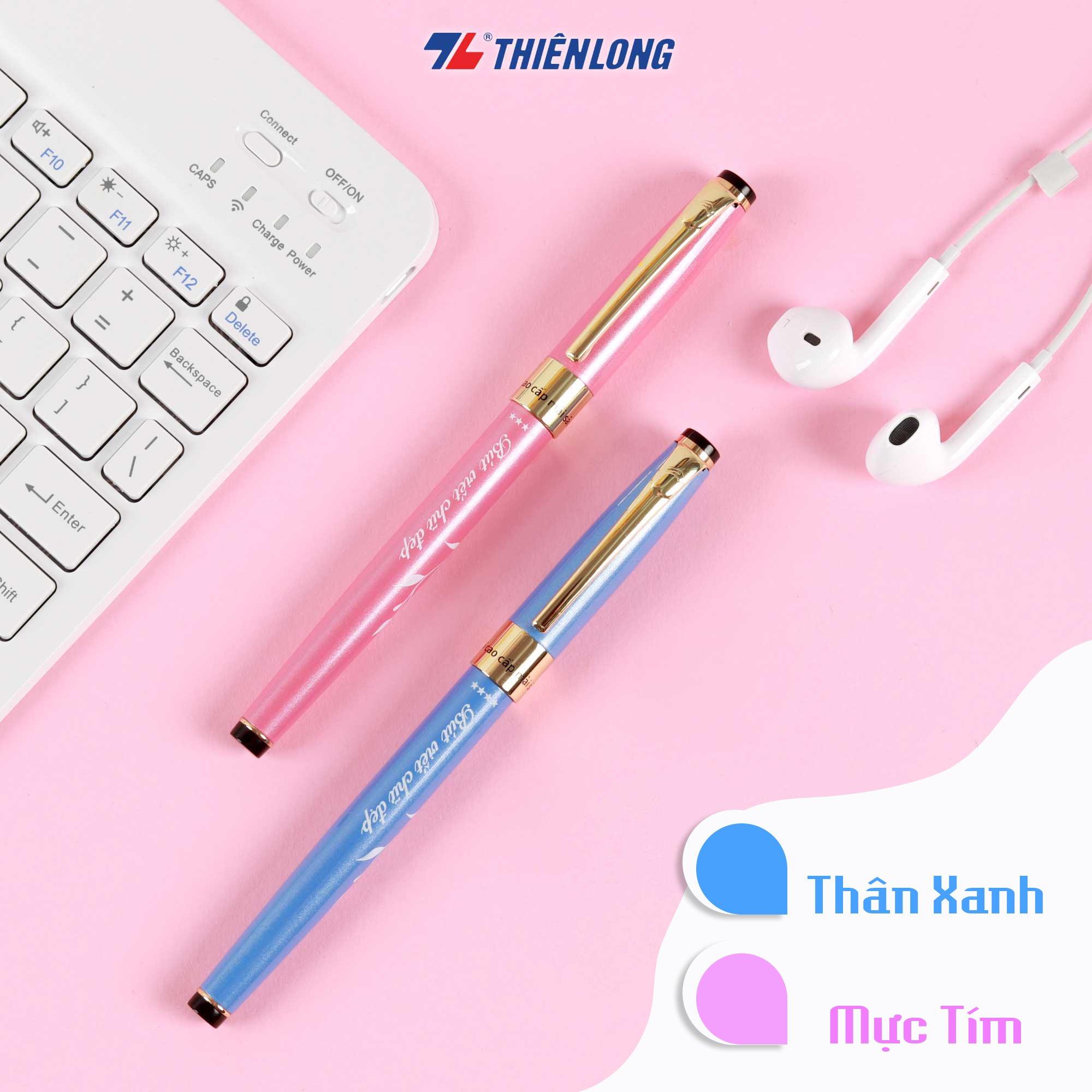 Bút máy Thiên Long TP-FTC02 - Bút viết chữ đẹp - Tặng 05 ống mực