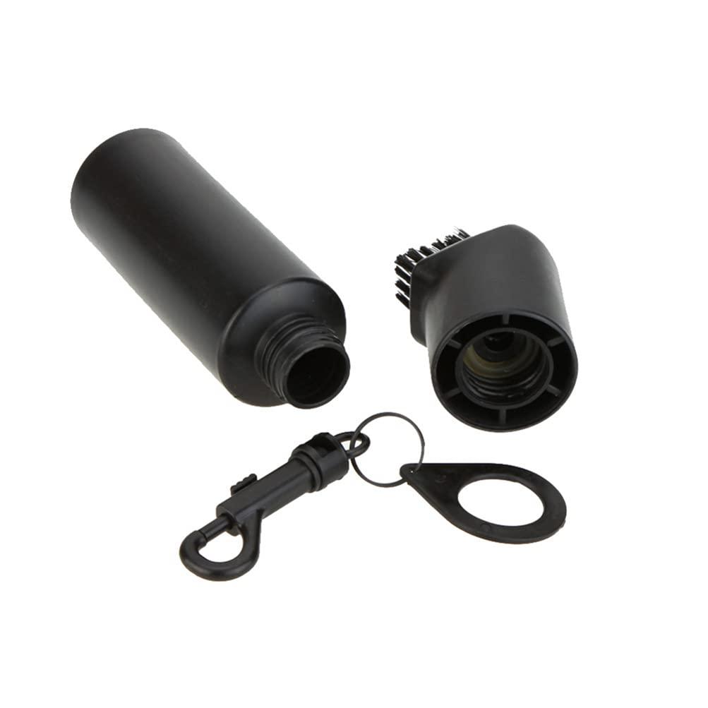 Bàn chải golf, 2 miếng golf Cleaning Brush Cleaner Cleaner với carabiners cho túi grooves của vợt