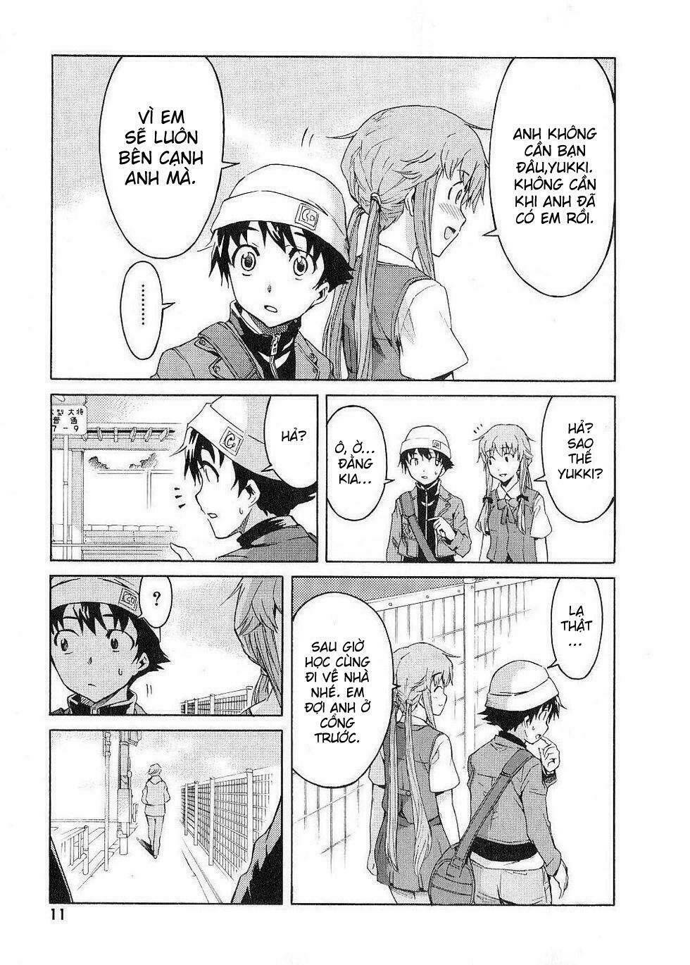 nhật kí tương lai chapter 14 11