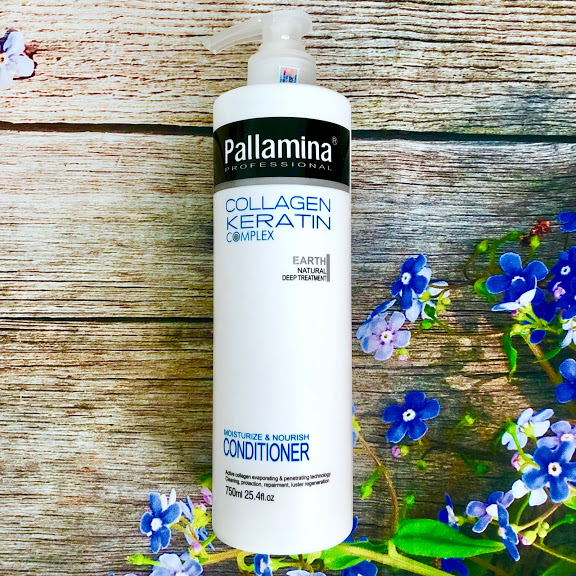 Dầu xả Pallamina Collagen Keratin phục hồi siêu mượt tóc cao cấp 750ml