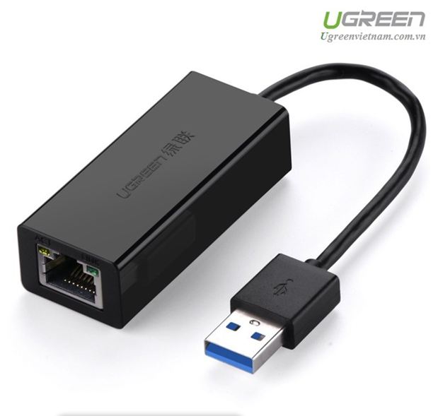 Dây Cáp Chuyển Đổi USB 3.0 Sang LAN Ugreen (20256) - Hàng Chính Hãng