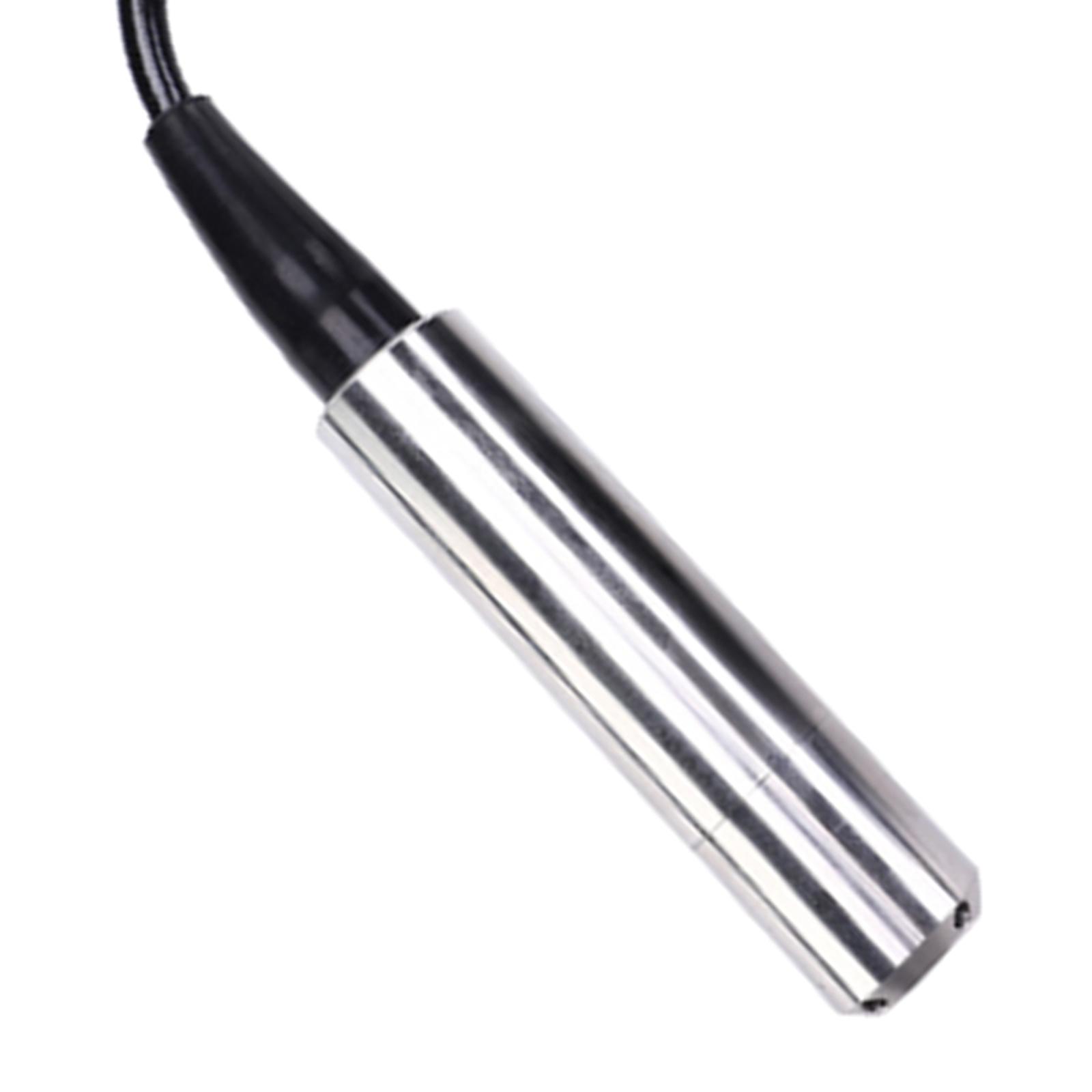 Submersible 5m Water Level Transmitter Sensor with Stainless Steel Probe