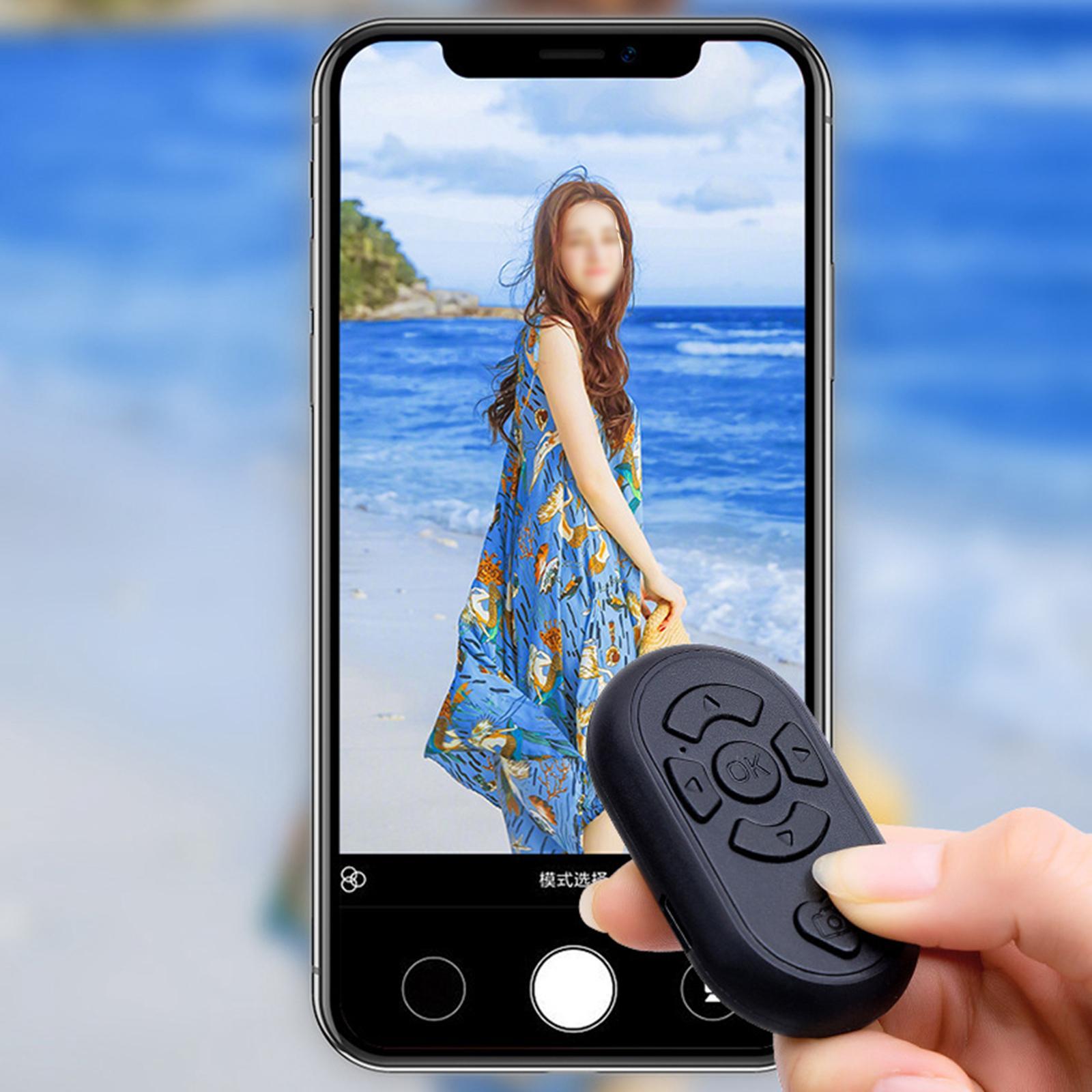 2x USB Page Turner Remote Control Portable Bluetooth Camera Shutter Selfie Shutter Controller for Video Likes Video Recording Tripods Gifts
