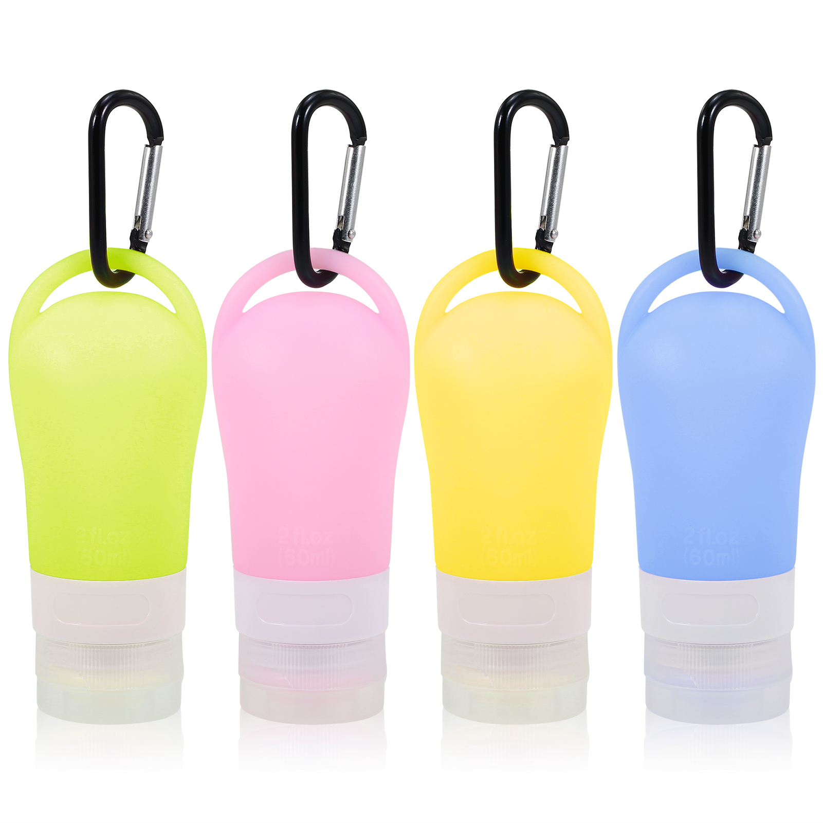 Set 4 Chai Du Lịch 60Ml Có Móc