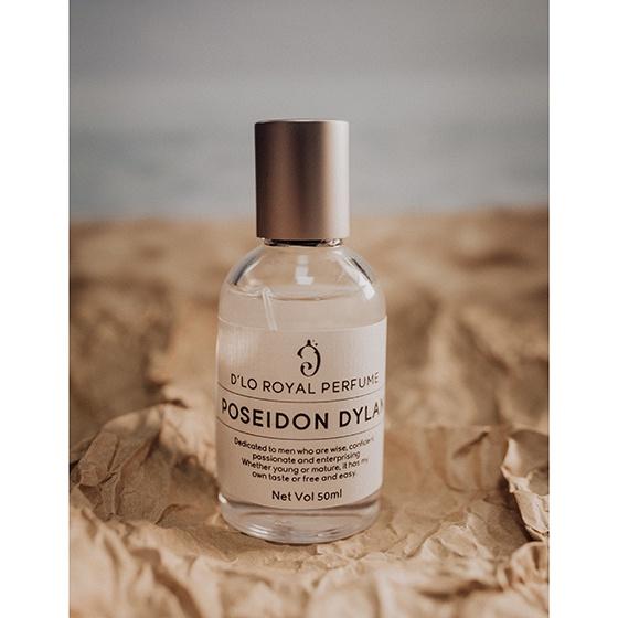 Tinh dầu nước hoa nam D'LO 02 50ml POSEIDON DYLAN - Đánh thức giác quan của một quý ông gen Z mạnh mẽ, sắc sảo | DLO 02