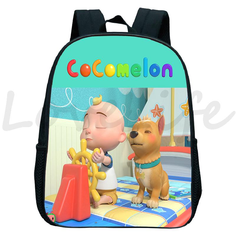Bé Trai Bé Gái Cocomelon Mẫu Giáo Ba Lô Cho Bé Mini Túi Sách Trẻ Em Hoạt Hình Học Trẻ Bắt Đầu Trường Có Túi Quà Tặng
